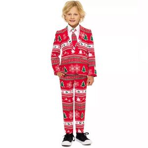 Opposuits awesome holiday outfit, no tie